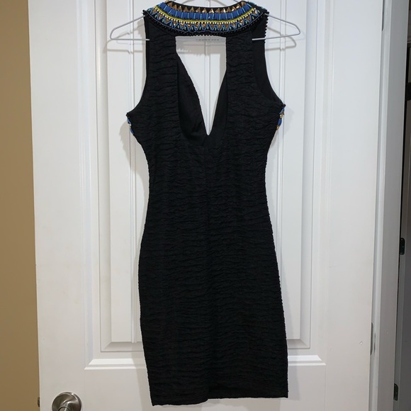 H&M x Beyoncé black embellished dress - Picture 4 of 5